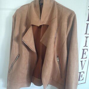 PrettyGarden Brown Suede Jacket